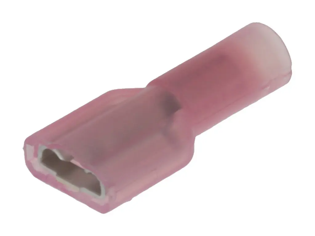 Produktfoto 1 von Molex 19005 Flachsteckhülse, Rot, 4.75 x 0.81 mm, Buchse