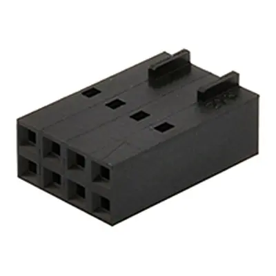 Produktfoto 1 von Molex 70450 Buchse Gehäuse und Stecker 2.54 mm, 4-polig / 2-reihig Gerade