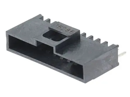 Produktfoto 1 von Molex 151064 Stift für Leiterplatten-Stiftleiste gewinkelt, 10-polig / 1-reihig, Raster 2 mm Raster Oberfläche,