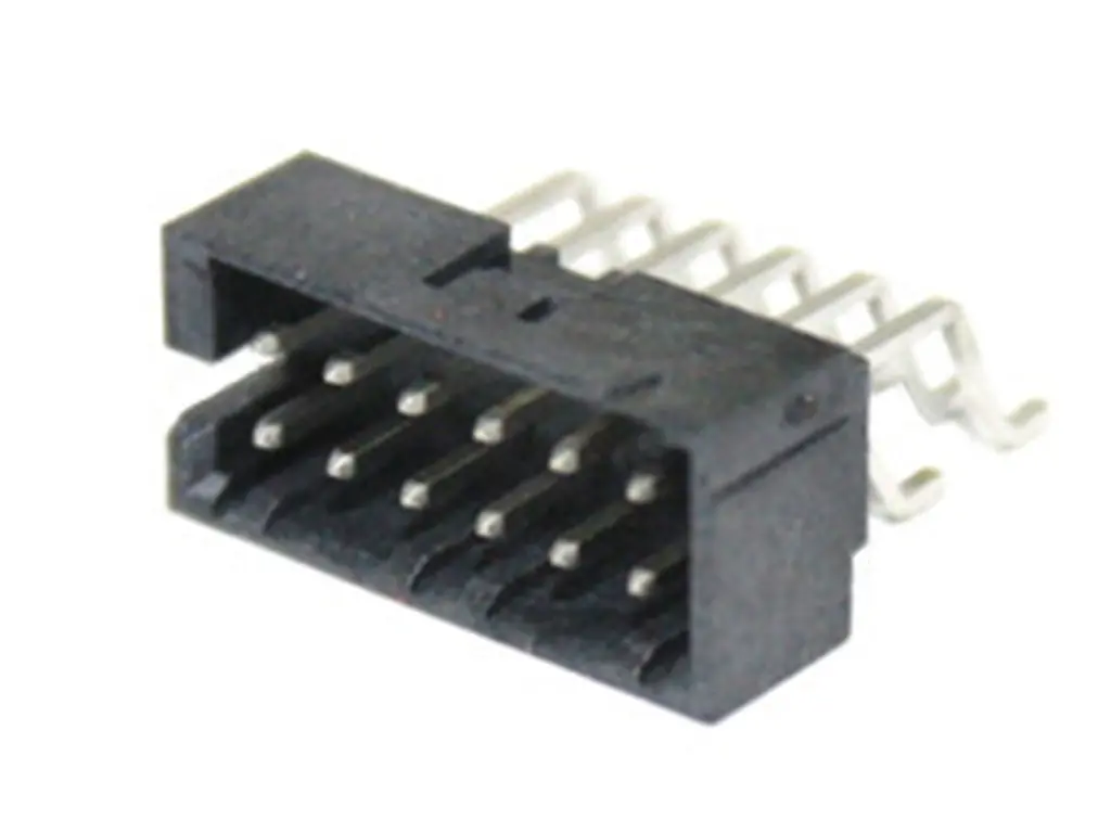 Produktfoto 1 von Molex 151120 Leiterplattenleiste gewinkelt, 4-polig / 2-reihig, Raster 2 mm Raster Oberfläche, Ummantelt