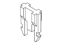 Produktfoto 1 von Molex 4338 Gehäuse und Stecker, 1-polig / 1-reihig Gerade