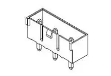 Molex 35328 Leiterplattenleiste Vertikal, 2-polig / 1-reihig, Raster 7.92 mm Raster Leiterplattenmontage, Ummantelt