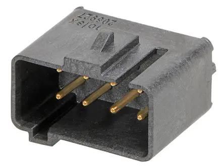 Produktfoto 1 von Molex 205927 Stift für Leiterplatten-Stiftleiste Vertikal, 8-polig / 2-reihig, Raster 3.6 mm Raster Oberfläche,