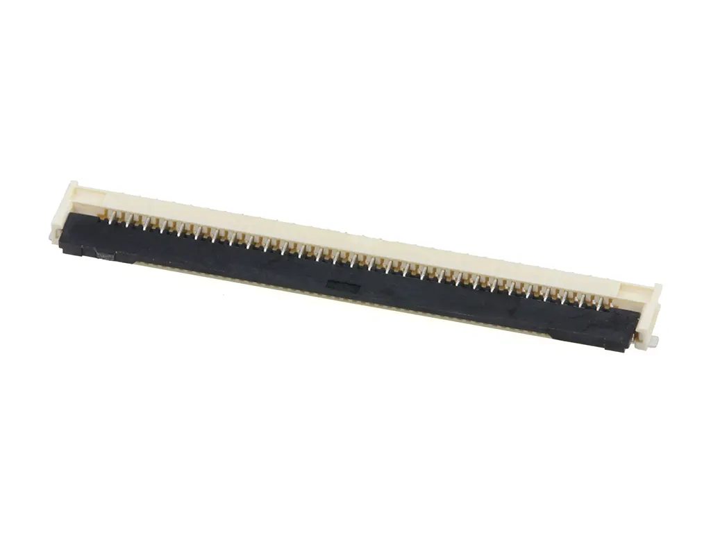 Produktfoto 1 von Molex 200528-0291, SMD gewinkelt FPC-Steckverbinder, 29-polig, Raster 1 mm, Kontakt mit Bodenberührung