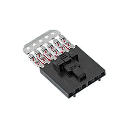 Produktfoto 1 von Molex 70400 IDC-Steckverbinder Buchse, 6-polig Kabel / 1-reihig, Raster 2.54 mm