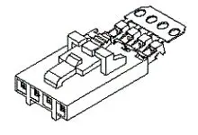 Produktfoto 1 von Molex 70400 IDC-Steckverbinder Buchse, 14-polig Kabel / 1-reihig, Raster 2.54 mm