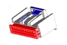 Produktfoto 1 von Molex 30700 Steckverbindergehäuse Gehäuse, Buchse, 6-polig, Schwarz / 2-reihig