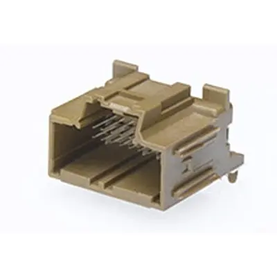 Produktfoto 1 von Molex 34691 Header, Kopfzeile, Stecker, 20-polig, Braun / 2-reihig, 10A