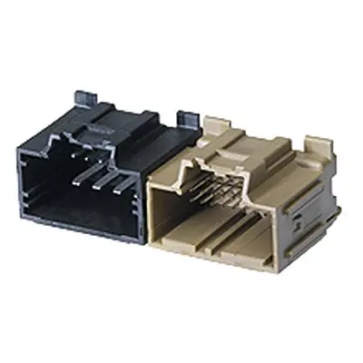Produktfoto 1 von Molex 34708 Header, Kopfzeile, Stecker, 24-polig, Schwarz, Grau / 2-reihig