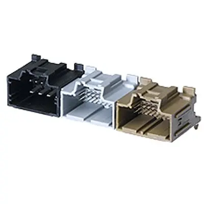 Produktfoto 1 von Molex 34708 Header, Kopfzeile, Stecker, 40-polig, Schwarz, Grau / 2-reihig