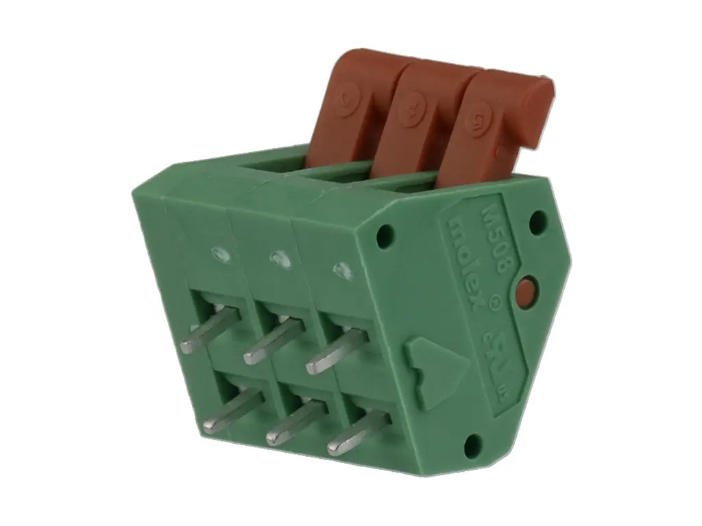 Produktfoto 1 von Molex 39700 Steckbarer Klemmenblock 3-Kontakte 5.08mm-Raster