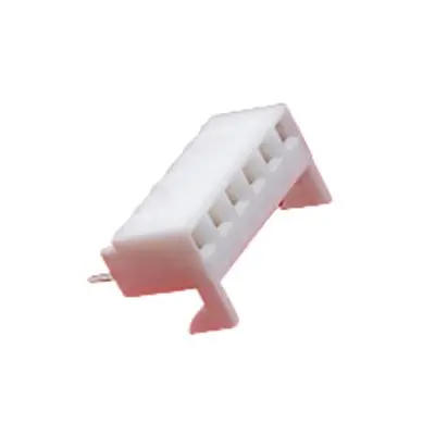 Molex 4455 Leiterplattenleiste Vertikal, 5-polig / 1-reihig, Raster 2.54 mm Raster Leiterplattenmontage, Ummantelt