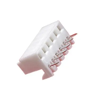 Molex 4455 Leiterplattenleiste Einführung von unten, 12-polig / 1-reihig, Raster 2.54 mm Raster Leiterplattenmontage,
