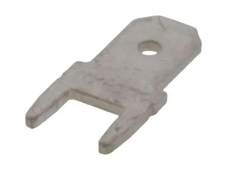 Produktfoto 1 von Molex 19708 Flachsteckhülse, Silber, Unisoliert, 4.75 x 0.81 mm, Stecker