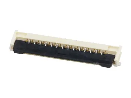 Produktfoto 1 von Molex 200528-0141, Oberfläche gewinkelt FPC-Steckverbinder, 14-polig, Raster 1 mm, Kontakt mit Bodenberührung