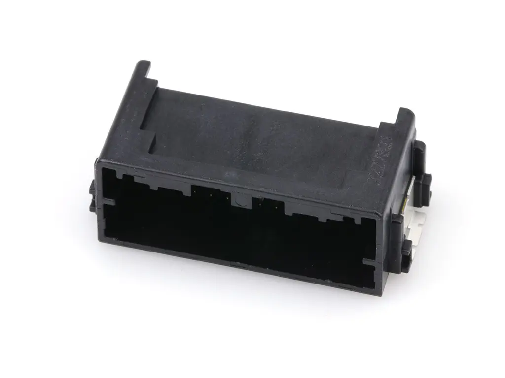 Produktfoto 1 von Molex 34897 Header, Kopfzeile, Stecker, 24-polig, Schwarz / 2-reihig, 4A