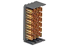 Produktfoto 1 von Molex 171395, 1.9 mm Backplane-Steckverbinder Anschluss, 96-polig, 12-reihig, Vertikal 8