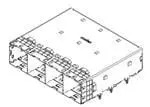 Produktfoto 1 von Molex 172473 Käfigbaugruppe iPass+ zHD, 4-fach