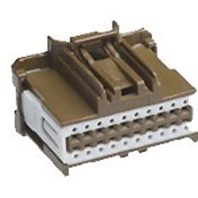 Produktfoto 1 von Molex 34729 Steckverbindergehäuse Gehäuse, Buchse, 12-polig, Braun / 2-reihig