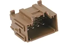 Produktfoto 1 von Molex 3477 Header, Kopfzeile, HDR, 14-polig, Braun / 2-reihig, 6A