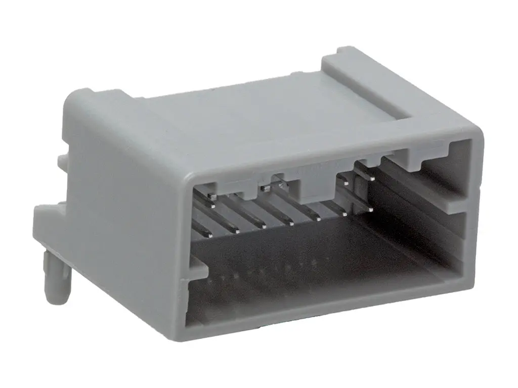Produktfoto 1 von Molex 34826 Header, Kopfzeile, HDR, 16-polig, Schwarz / 2-reihig, 4A