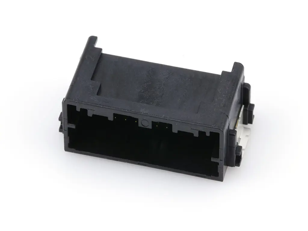 Produktfoto 1 von Molex 34897 Header, Kopfzeile, Stecker, 20-polig, Schwarz / 2-reihig, 4A