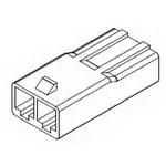 Produktfoto 1 von Molex 35150 Buchse Gehäuse und Stecker 6.20 mm, 2-polig / 1-reihig Gerade