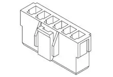 Molex 35156 Buchse Gehäuse und Stecker 3.96 mm, 2-polig / 1-reihig Gerade