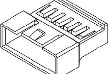 Produktfoto 1 von Molex 35184 Stecker Gehäuse und Stecker 2.5 mm, 3-polig / 1-reihig Gerade