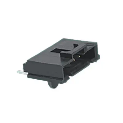 Produktfoto 1 von Molex 70634 Leiterplattenleiste gewinkelt, 6-polig / 1-reihig, Raster 2.54 mm Raster Oberfläche, Ummantelt