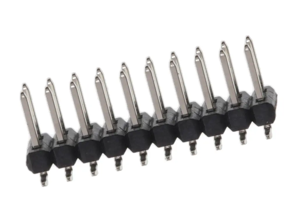Produktfoto 1 von Molex 71308 Leiterplattenleiste Vertikal, 20-polig / 2-reihig, Raster 2.54 mm Raster Oberfläche, Unisoliert