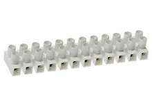 Produktfoto 1 von Molex Klemmstreifen Vertikal Edelstahl 2-reihig 20A, Raster 8 mm, 300 V