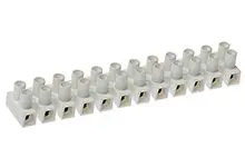 Produktfoto 1 von Molex Klemmenleiste Edelstahl 2-reihig, Raster 10 mm, 4000V Verzinkt, Vernickelt
