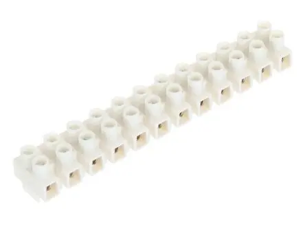 Produktfoto 1 von Molex Klemmenleiste Vertikal Edelstahl 2-reihig 63A, Raster 15 mm, 600V
