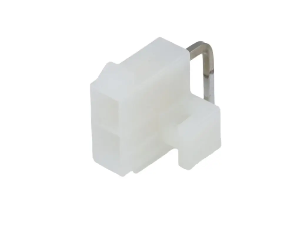 Molex 5569 Leiterplattenleiste gewinkelt, 2-polig / 2-reihig, Raster 4.2 mm Raster Durchsteckmontage, Ummantelt