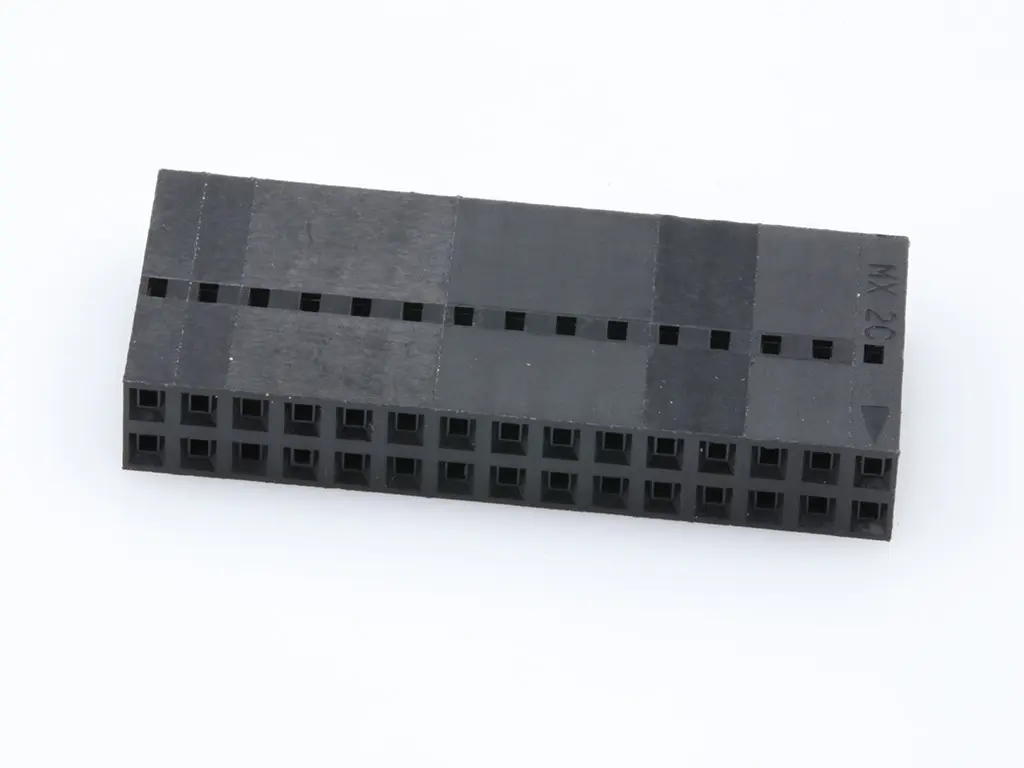 Produktfoto 1 von Molex 70450 Buchse Gehäuse und Stecker 2.54 mm, 30-polig / 2-reihig Gerade