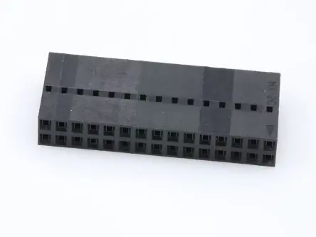 Produktfoto 1 von Molex 70450 Buchse Steckverbindergehäuse 2.54 mm, 30-polig / 2-reihig Gerade