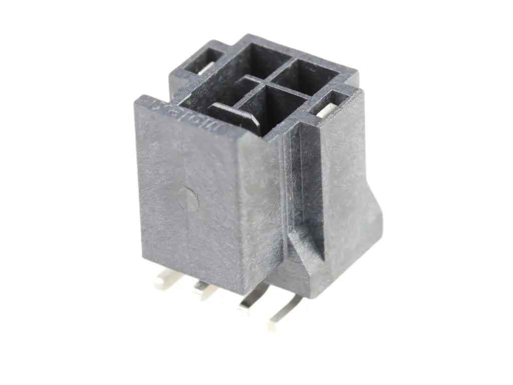 Produktfoto 1 von Molex 105429 Stift für Leiterplatten-Stiftleiste Vertikal, 4-polig / 2-reihig, Raster 2.5 mm Raster Oberfläche,