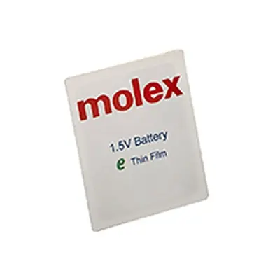 Produktfoto 1 von Molex 133310001 1,5 V Batterie, 1.5V / 90mAh Zink-Kohle