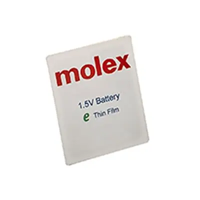 Produktfoto 1 von Molex Batterie, 1.5 V / 90 mAh Zink-Kohle, 0.70 mm