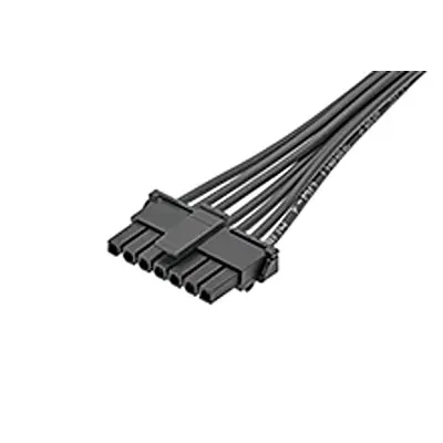 Produktfoto 1 von Molex 7 145132 Konfektioniertes Netzkabel Micro-Fit TPA 7 / Micro-Fit TPA Buchse / Buchse, 75 mm