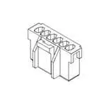 Produktfoto 1 von Molex 35155 Buchse Gehäuse und Stecker 2.5 mm, 15-polig / 1-reihig Gerade
