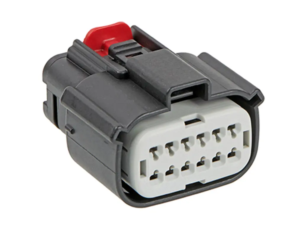 Produktfoto 1 von Molex 160074 Steckverbindergehäuse Gehäuse, Buchse, 2-polig, Schwarz / 2-reihig