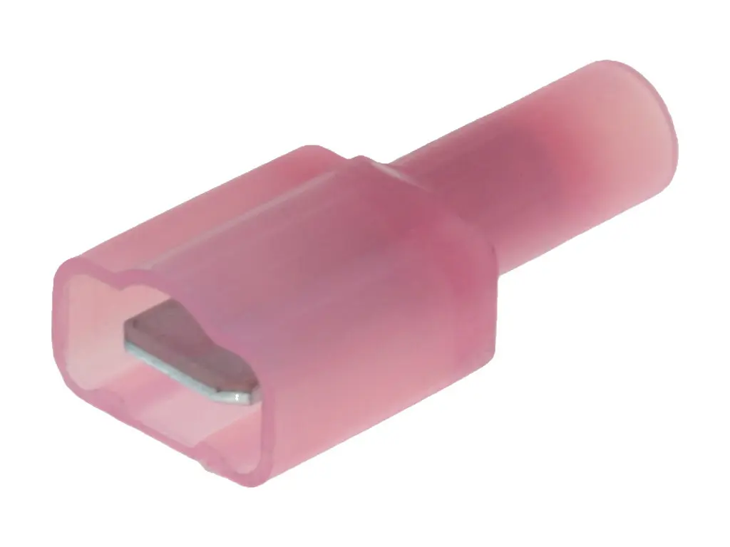 Produktfoto 1 von Molex 19004 Schnellkupplungs-Crimpanschluss, Rot, 6.35 x 0.81 mm, Stecker