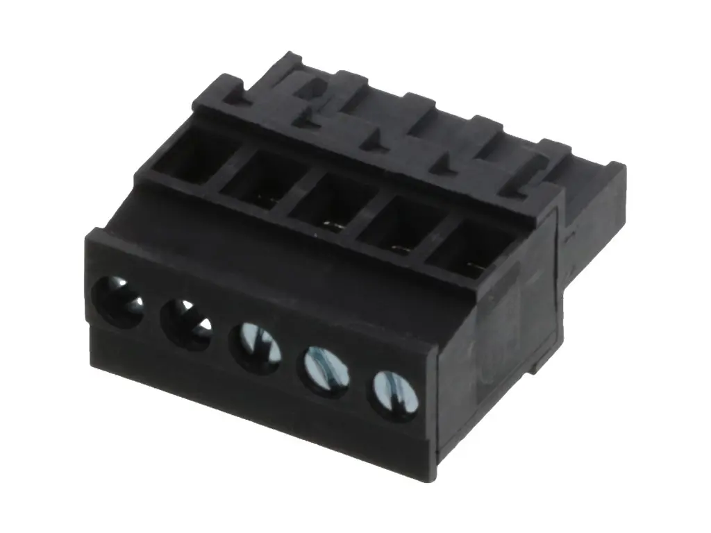 Produktfoto 1 von Molex 39533 Steckbarer Klemmenblock Steckverbinder 5-Kontakte 5.08mm-Raster Vertikal