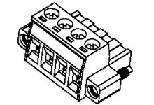 Produktfoto 1 von Molex 39534 Steckbarer Klemmenblock Steckverbinder 12-Kontakte 5.08mm-Raster Horizontal
