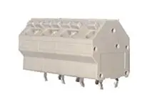 Produktfoto 1 von Molex 39700 Draht-zu-Platine-Anschlussblock 45 Grad, Panel, 4-polig / 1-reihig, Raster 10 mm