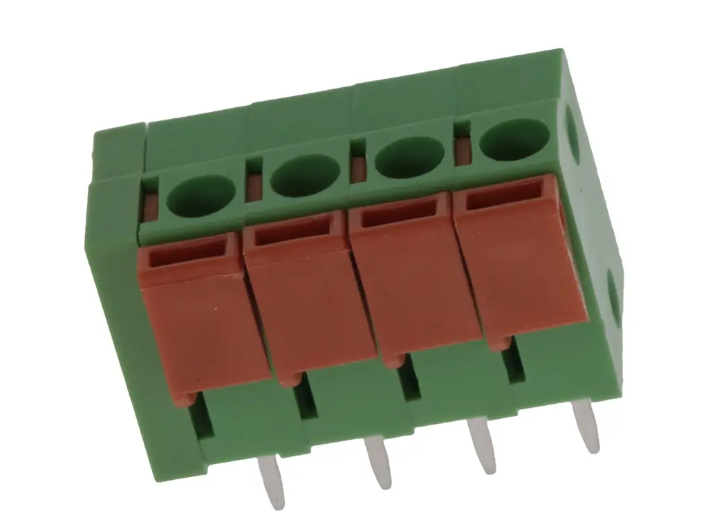 Produktfoto 1 von Molex 39700 Steckbarer Klemmenblock 4-Kontakte 5mm-Raster Vertikal