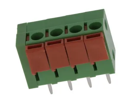Produktfoto 1 von Molex 39700 Leiterplattensteckverbinder Vertikal, 4-polig / 1-reihig, Raster 5 mm