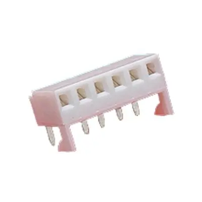 Molex 4455 Leiterplattenleiste gewinkelt, 18-polig / 1-reihig, Raster 2.54 mm Raster Leiterplattenmontage, Ummantelt